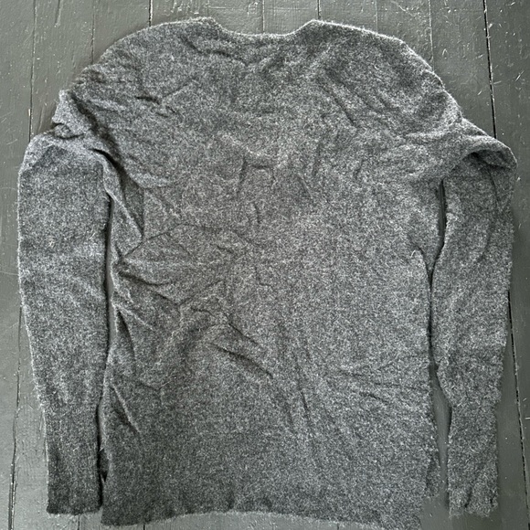 V-Neck Cashmere Sweater - Picture 8 of 8